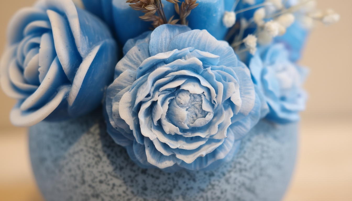 Detalle ramo botánico vaciado artesanal — decoración artesanal Quito Ecuador, Albor Tallado