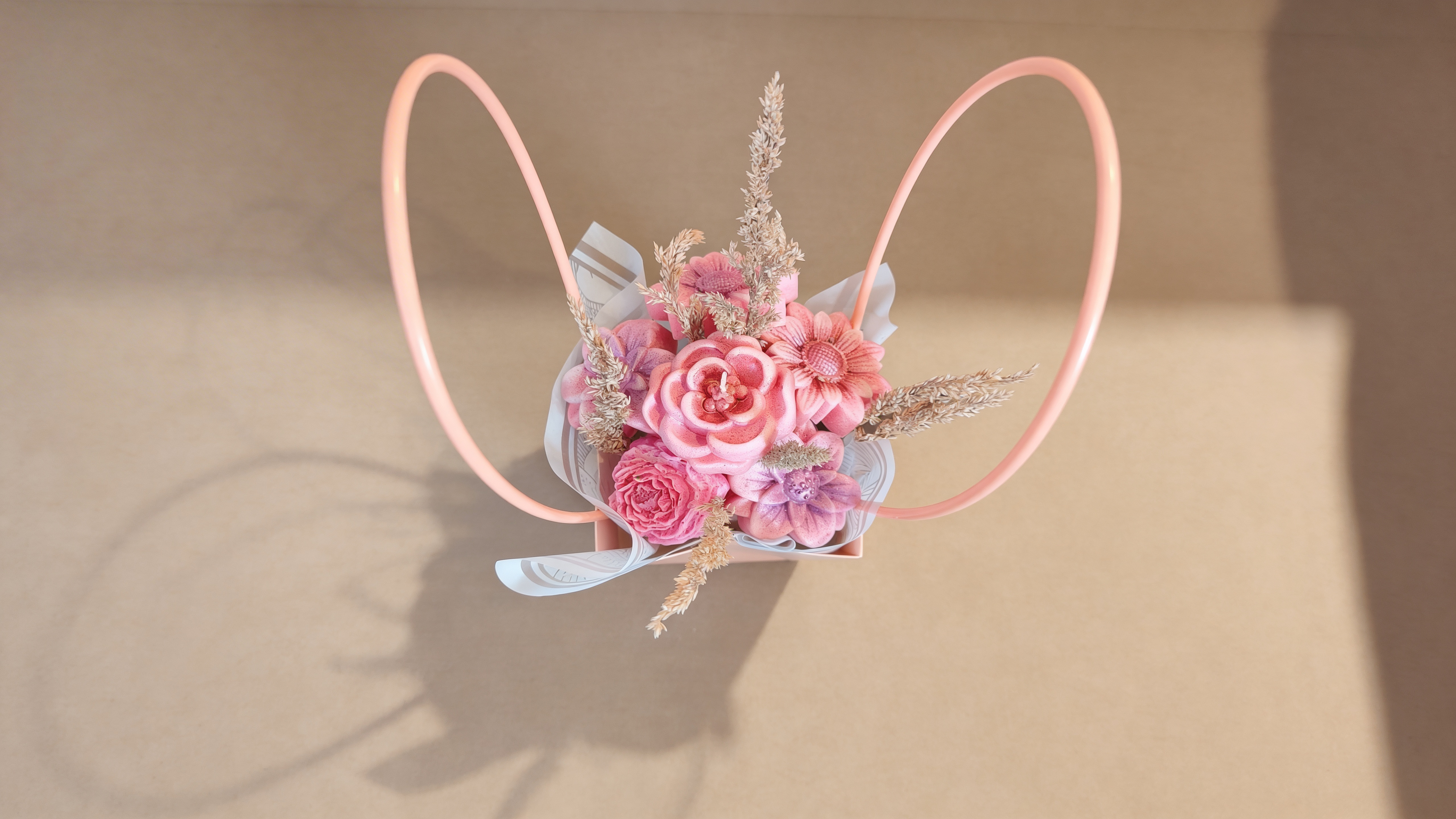 Ramo de parafina cenital — regalo Día de la Madre Quito Ecuador, regalos artesanales únicos