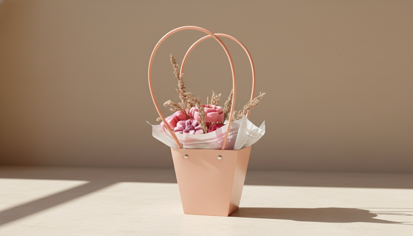 Ramo Albor 04 — regalo Día de la Madre Quito, escultura botánica vaciada artesanalmente en Ecuador